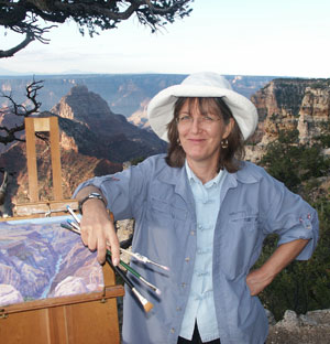 Brenda at Grand Canyon