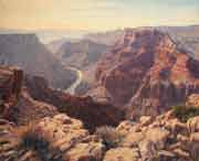 Grand Canyon - Confluence of the Colorado River and the Little Colorado
